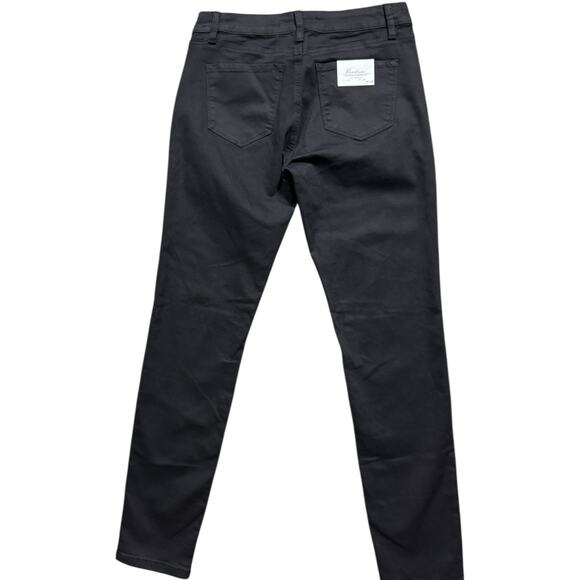 NWT Kancan Straight Leg High Waisted Black Jeans Size 28 - Picture 6 of 9